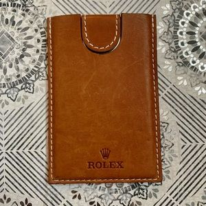 Rolex Leather Mirror